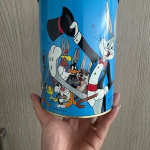 Vintage 1990’s Looney Tunes Collector’s Tin Box, 50th Birthday